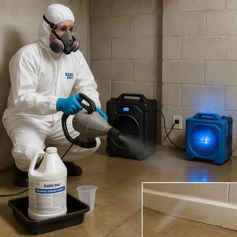 Sanitization and Odor Removal process in Earlville, IL