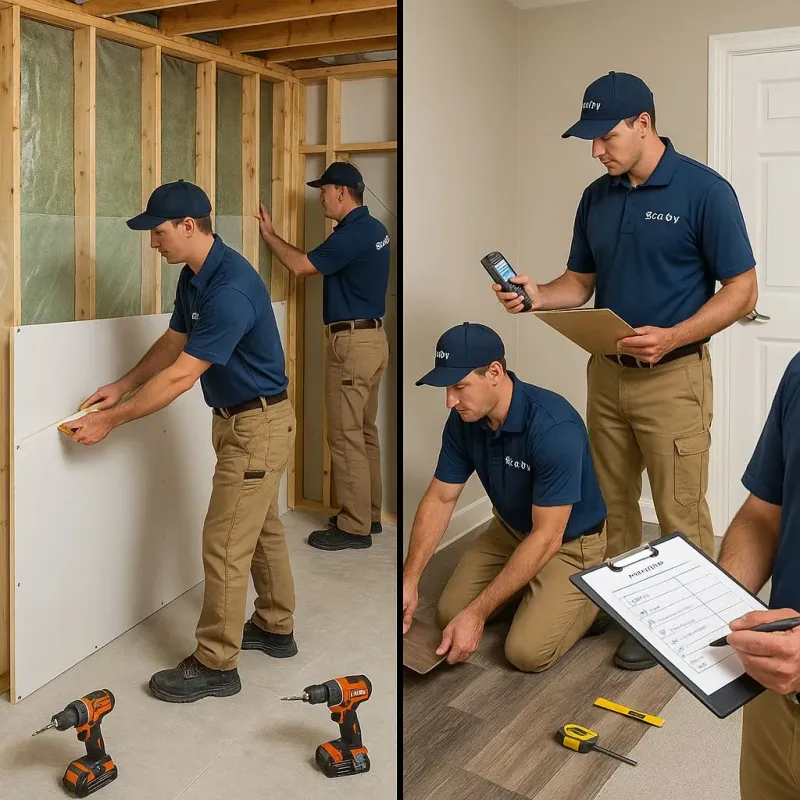 Repairs and Reconstruction process in Earlville, IL